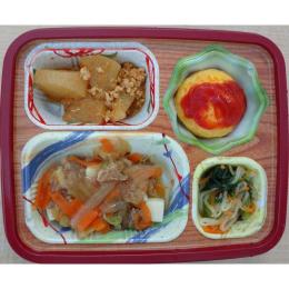 肉豆腐の盛り付け例
