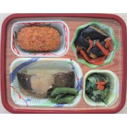 カレイのおろし煮の盛り付け例